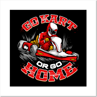 Go Kart Racer Karting Motorsports Racing Fan Posters and Art